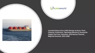 Liquefied Natural Gas Market Size, Share, Analysis and Forecast, 2030