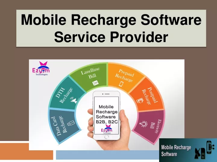 mobile recharge software service provider