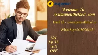 welcome to assignmenthelped com