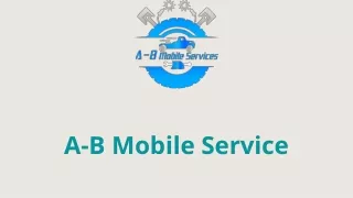 Fleet Maintenance in Greenville, Texas - AB Mobile Services