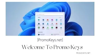 welcome to promo keys