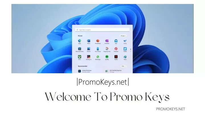 welcome to promo keys
