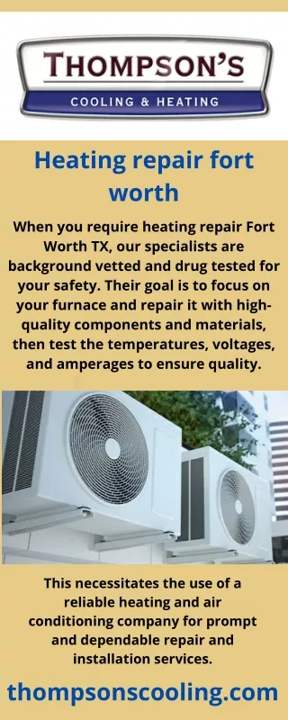 heating repair fort worth