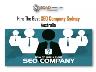 The Best SEO Company Sydney Australia