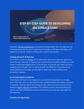 nowadays ios app development has become evolving
