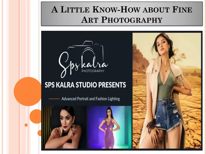 a little know how about fine art photography