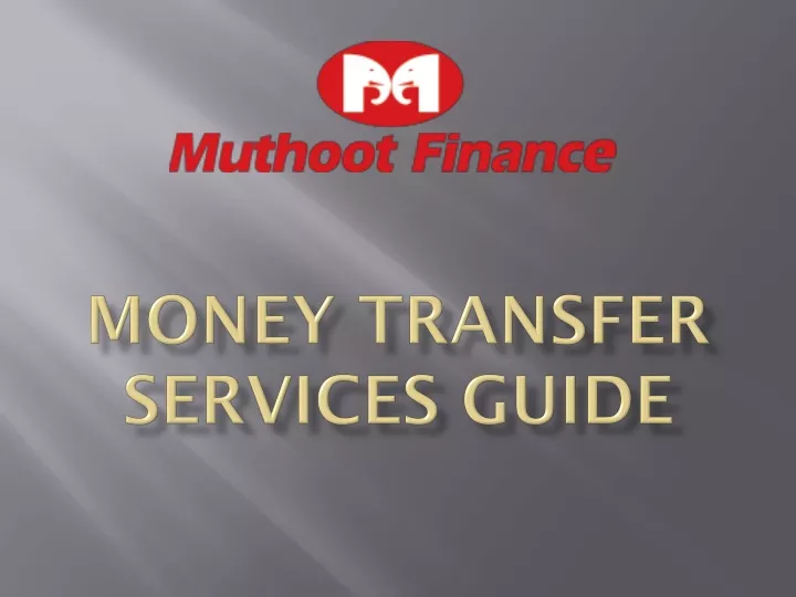 money transfer services guide