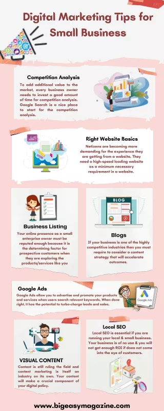 digital marketing tips for small business