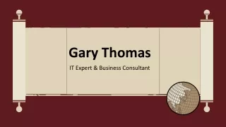 Gary Thomas - IT Business Consultant From Cincinnati