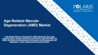 age related macular degeneration amd market