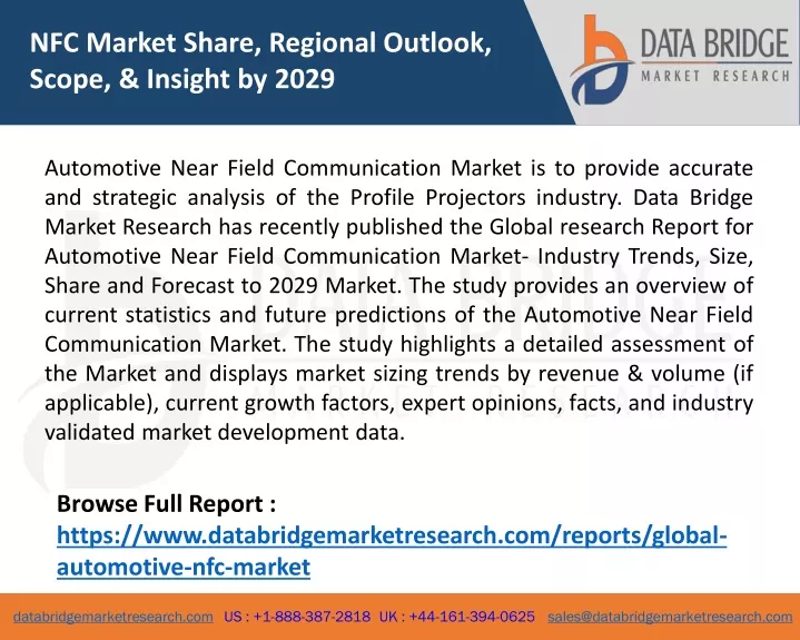 nfc market share regional outlook scope insight