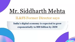 India is going digital & pandemic plays a vital role in growth of digitalization
