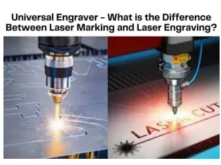 Universal Engraver - What is the Difference Between Laser Marking and Laser Engraving