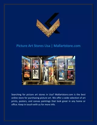 Picture Art Stores Usa  Mallartstore.com