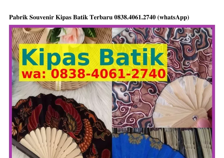 pabrik souvenir kipas batik terbaru 0838 4061