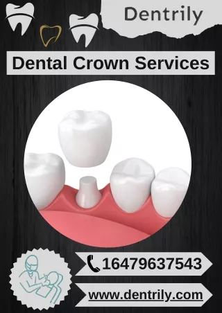 Dental Crown Services | Find The Affordable Dental Care Services | Dentrily