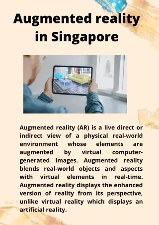 Augmented Reality in Singapore