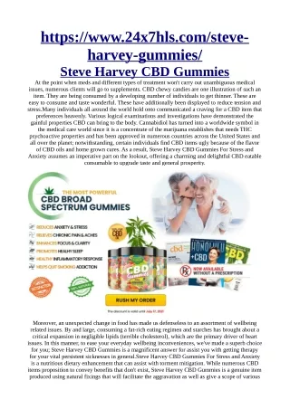 https://www.24x7hls.com/steve-harvey-gummies/