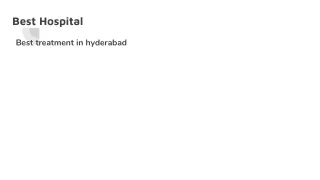 PPT - Best Hospital in Hyderabad PowerPoint Presentation, free download ...