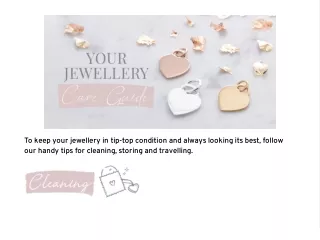 Your Jewellery Care Guide