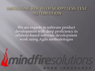 we are experts in software product development