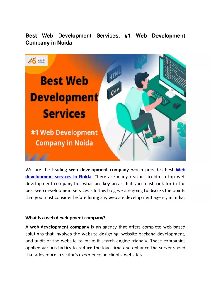 best web development services 1 web development