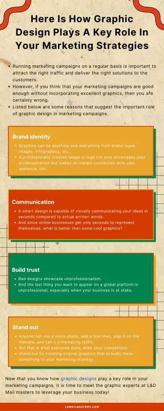 here is how graphic design plays a key role