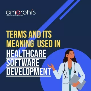 Terms and its meaning used in Healthcare Software  Development