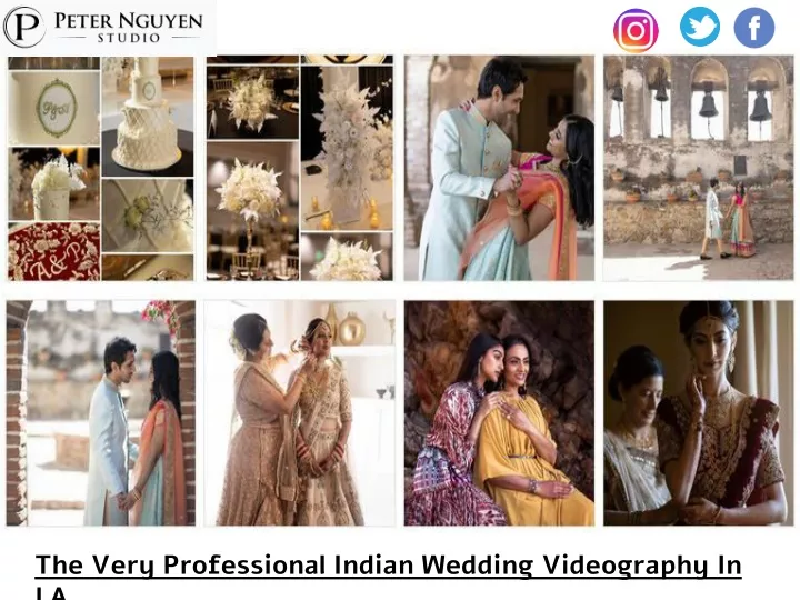 the very professional indian wedding videography