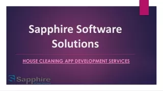 sapphire software solutions