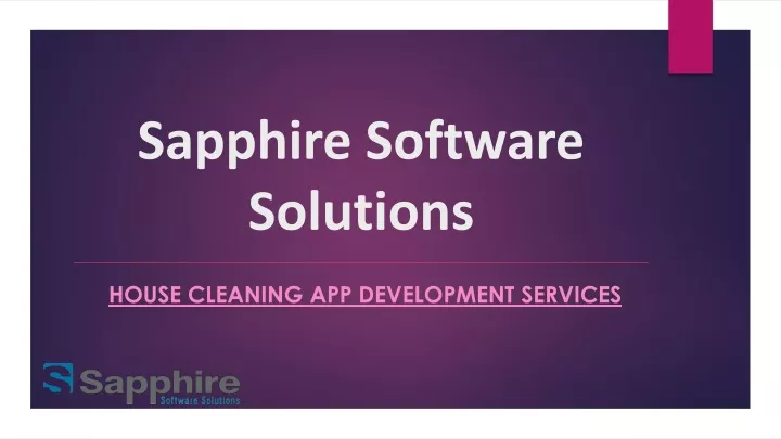 sapphire software solutions