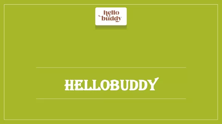 hellobudd hellobuddy y