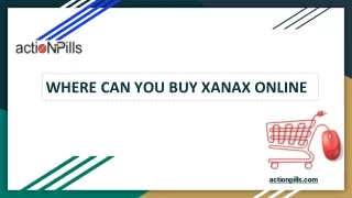 Where can you buy Xanax online