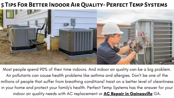 A Perfect Temp PPT - 5 Tips For Better Indoor Air Quality- Perfect Temp Systems ...