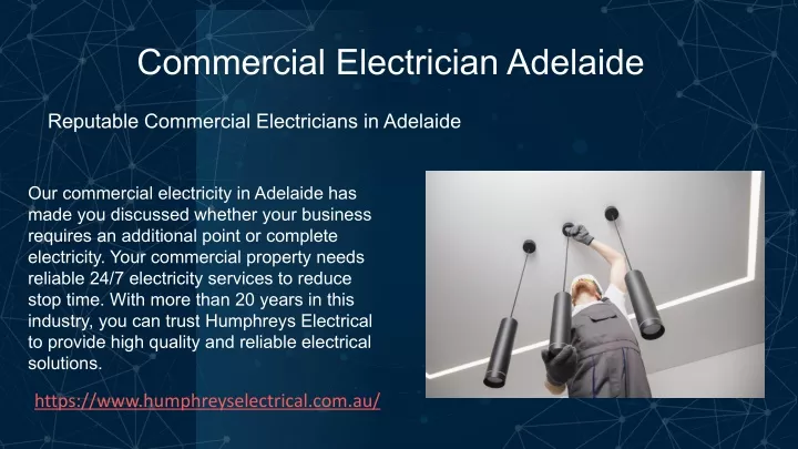commercial electrician adelaide