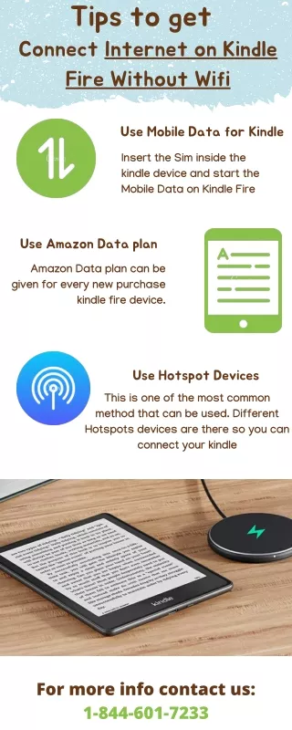 tips to get connect internet on kindle fire