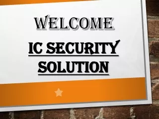 welcome