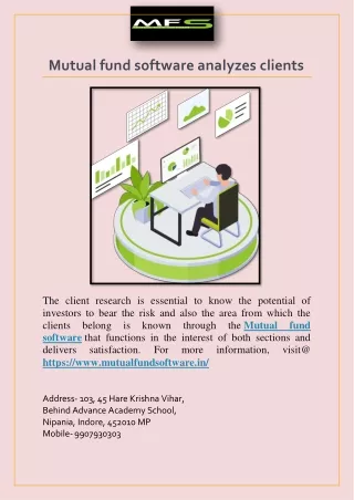 mutual fund software analyzes clients