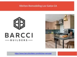 Kitchen Remodeling Los Gatos CA