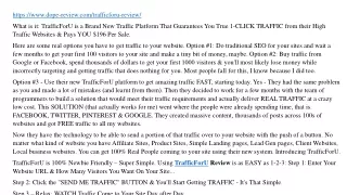 https www dope review com trafficforu review what