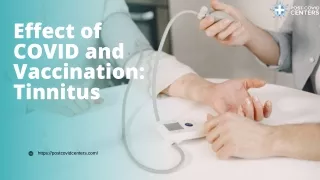 Effect of COVID and Vaccination Tinnitus