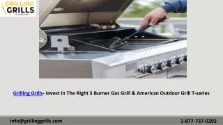 American Outdoor Grill T-series Natural Gas- Grilling Grills