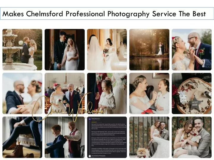 makes chelmsford professional photography service