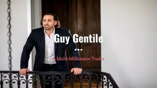 Guy Gentile, A Professional Trader, Explains the Five Types of Trading