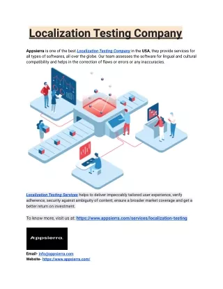 localization testing company