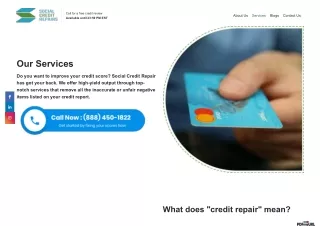 call for a free credit review available until