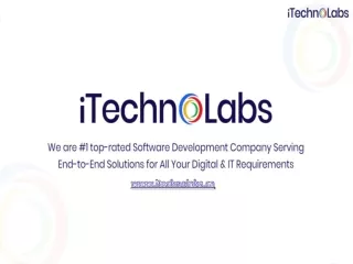 Company Profile - iTechnolabs