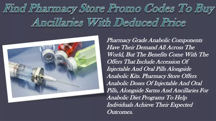 find pharmacy store promo codes