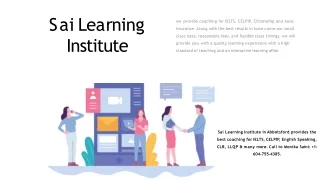 s a i l e a r n i n g institute