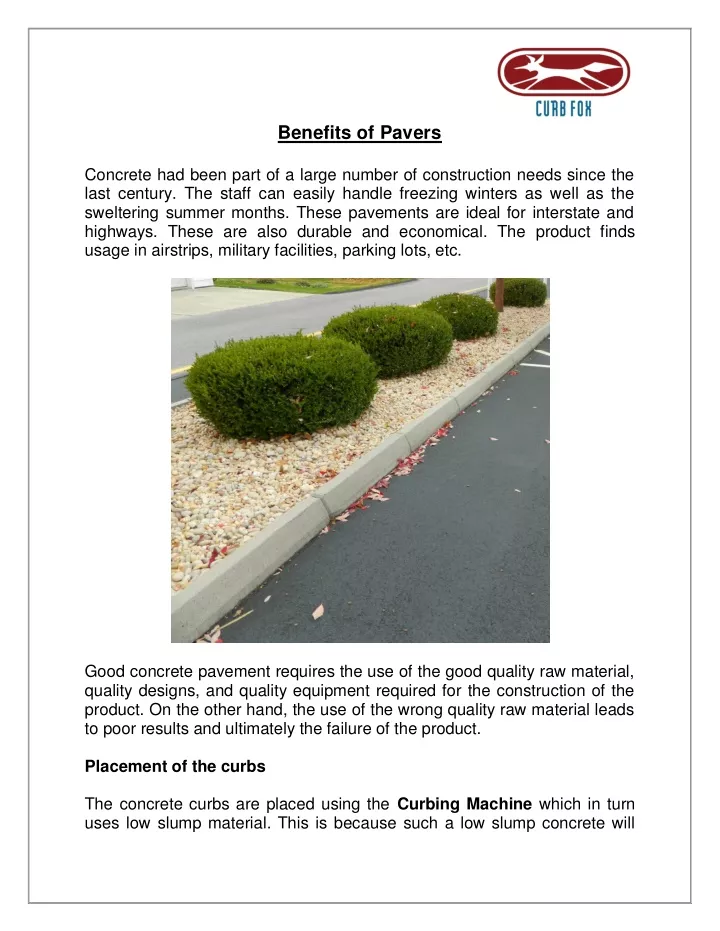 benefits of pavers